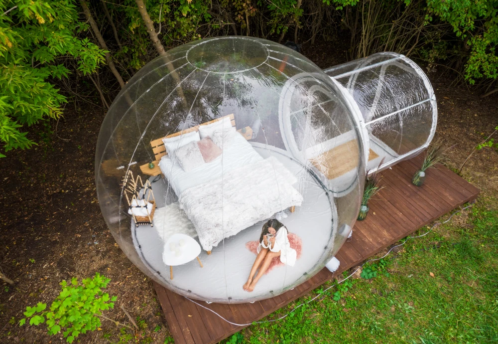 stargaze outdoor bubble tent