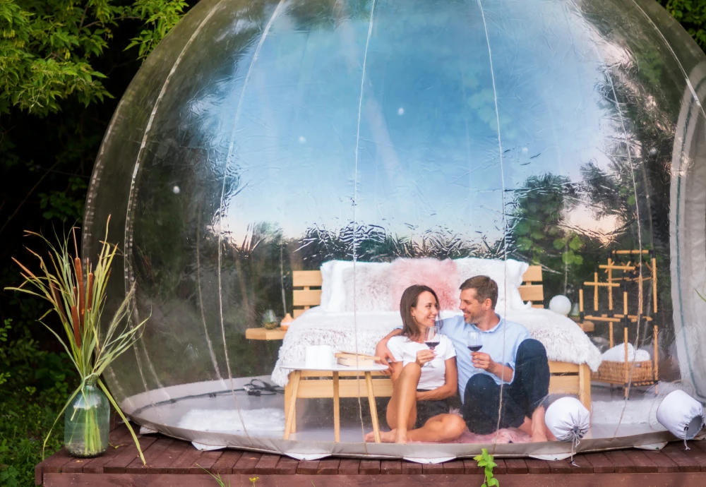 diy inflatable bubble tent