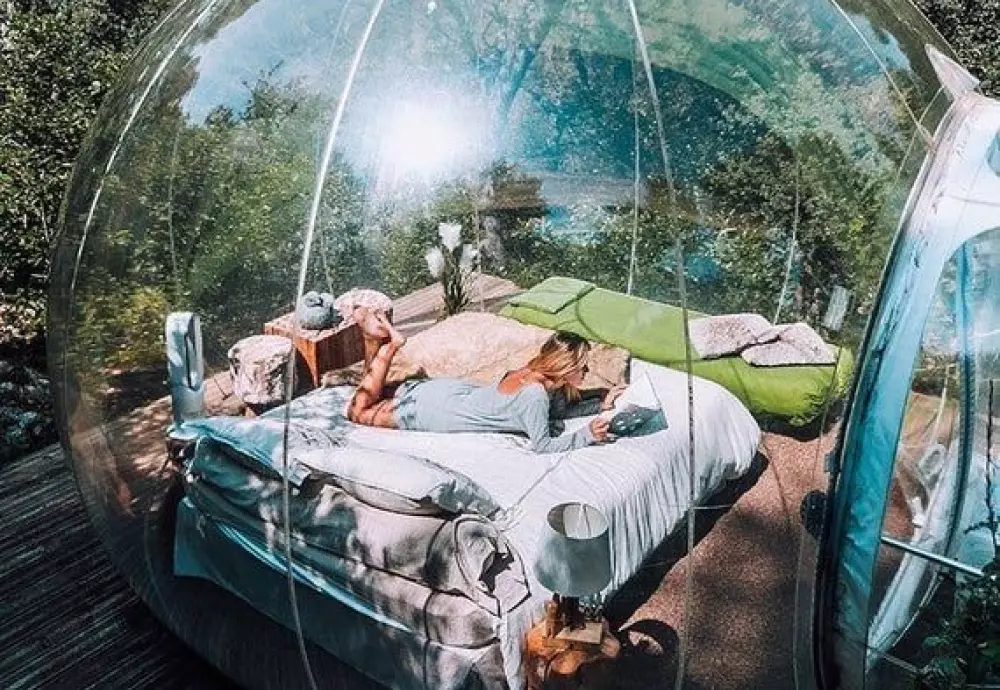 inflatable clear tent bubble