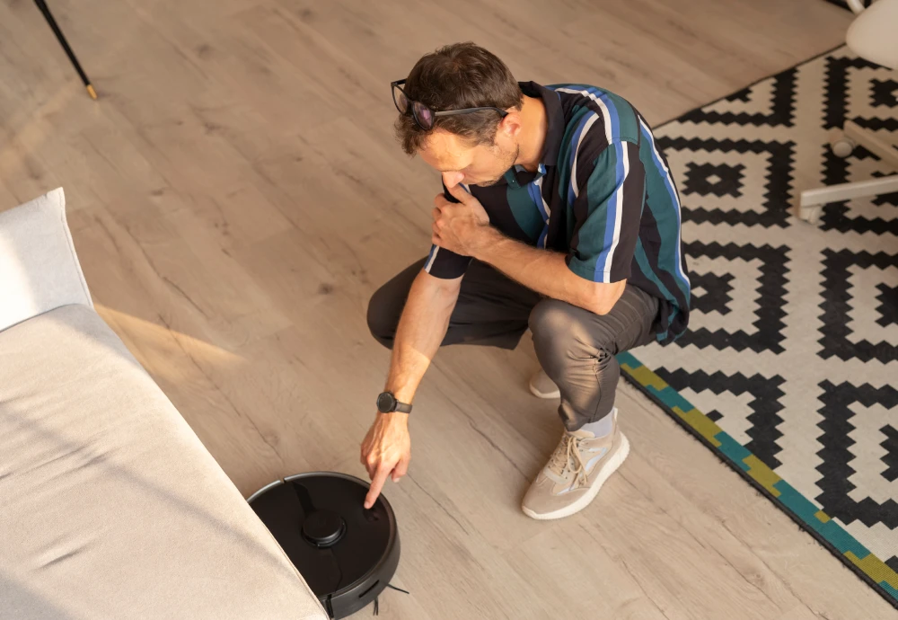 robot vacuum cleaning