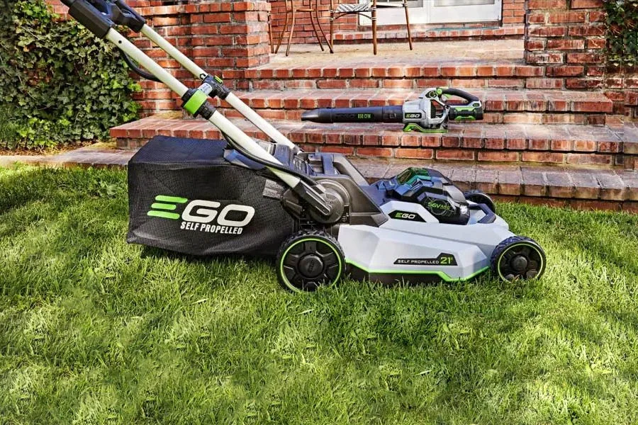 top self propelled lawn mower