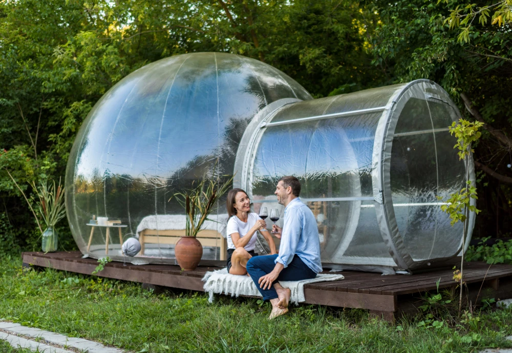 giant clear bubble tent