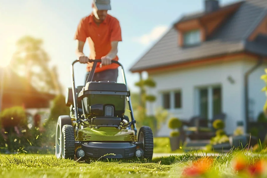 Lawn Mower Machine