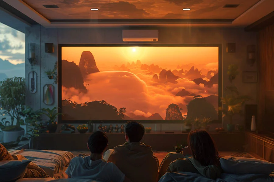 Home Theater Projection System